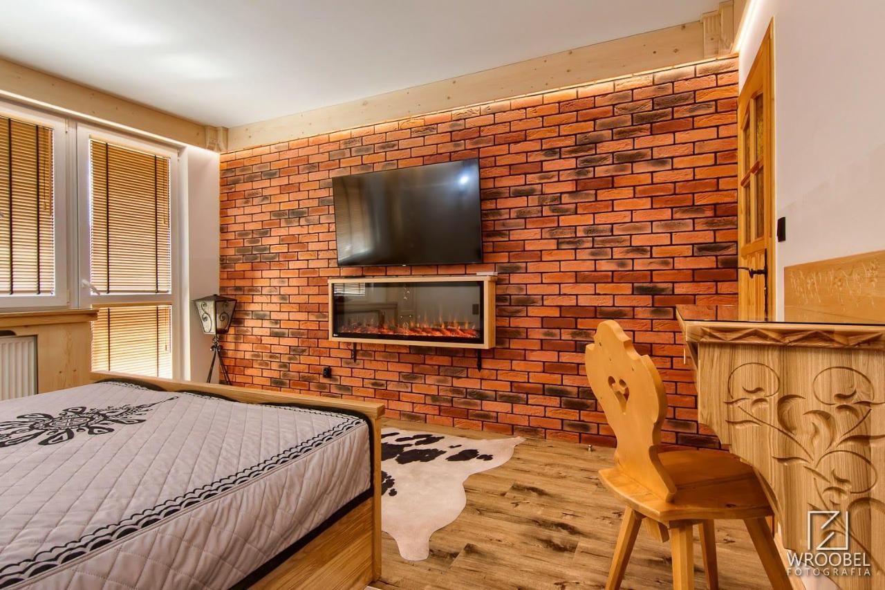Apartament Zakopane Utrzymany W Stylu Goralskiej Chaty Esterno foto
