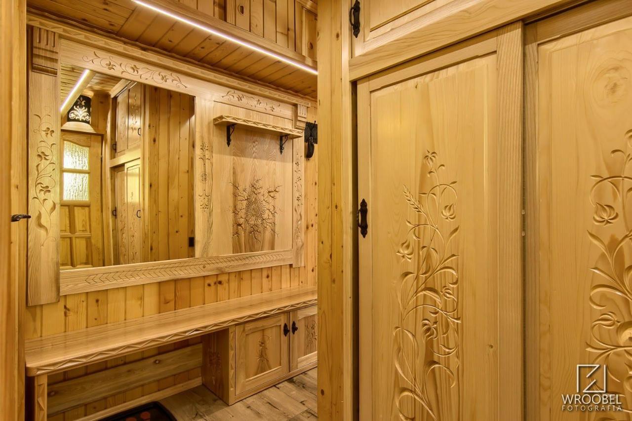 Apartament Zakopane Utrzymany W Stylu Goralskiej Chaty Esterno foto